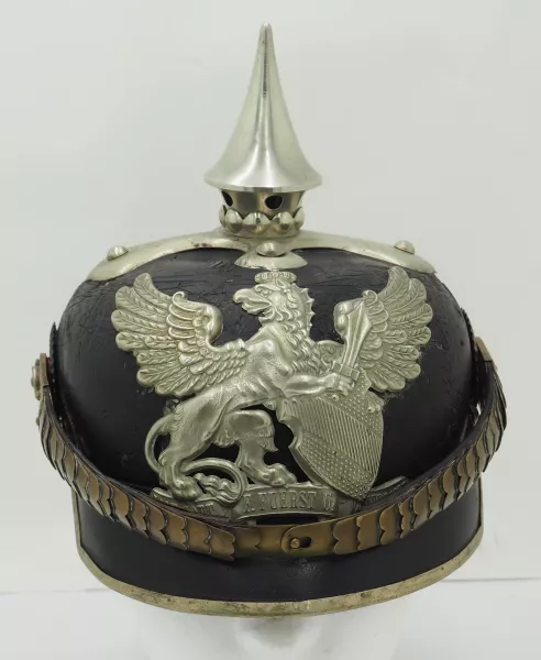 Baden Enlisted / NCO Dragoon Pickelhaube Visuel 1 principal